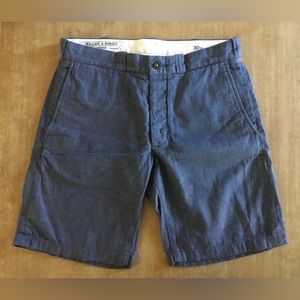 J. Crew Wallace & Barnes Shorts in Chambray